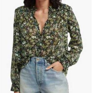 Scotch & Soda Floral Patterned Top